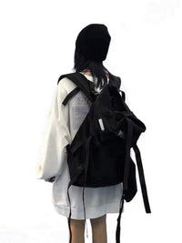 RelAx American Streetwear Large Capacity Backpack for Camping & Motorcycle