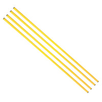 1.5m Agility Pole for Soccer Training, Traffic Sign Pole for Driving Practice, Slalom Pole