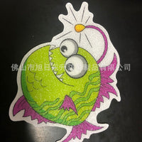 Cartoon PEVA Anti-Slip Bath Stickers for Shower and Tub - Marine Life Theme