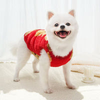 Pet Plush Warm Winter Coat for Small to Large Dogs and Cats