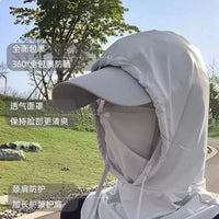 Summer UV Protection Neck Gaiter Face Mask with Arm Sleeves for Outdoor Sports