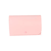 A6 Mini Accordion Document Organizer with Multiple Pockets for Office Receipts and Bills