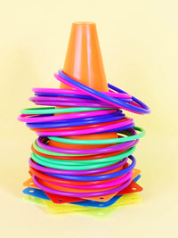 Kids Ring Toss Game Set for Parent-Child Interaction and Educational Sensory Training
