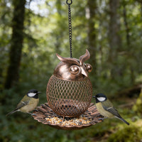 Hanging Hummingbird Feeder Metal Craft Outdoor Garden Decoration