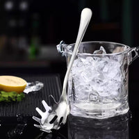 Stainless Steel Ice Scoop / Pasta Strainer Spoon for Kitchen & Bar