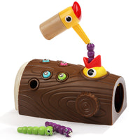 Te Bao Er Magnetic Woodpecker Catch Worm Game for Kids