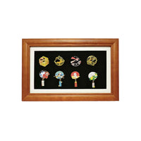 Commemorative Badge Display Frame for Milk Tea Souvenirs and Cultural Tourism Ice Stickers