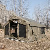 Inflatable Outdoor Camping Tent, Portable Automatic Setup, Sunshade & Rainproof Family Tent