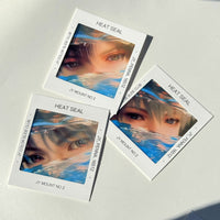 Ins Style Clear Card Sleeves and Paper Photo Holders for Bookmarks and Collectibles