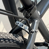 Youth Mountain Bike Rear Rack with Basket for Kids, Books, and Basketballs