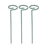 Plant Support Stakes for Amaryllis and Floral Arrangements, Coated Iron Garden Plant Support Rods