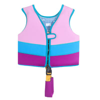 Kids' Professional Life Vest Buoyancy Aid for Swimming Snorkeling and Rafting