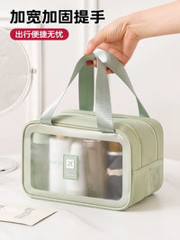 Waterproof Portable Travel Toiletry Bag with Dry/Wet Separation for Cosmetics, Shower, and Swimming
