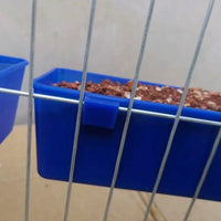 Wall-Mounted Poultry Feeder and Waterer Set for Chickens and Pigeons
