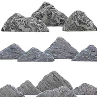 Snow Wave Stone Slices for Indoor/Outdoor Landscaping and Garden Decor