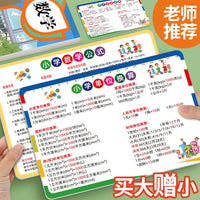Elementary Math Formula and Conversion Flashcards for Grades 2-4