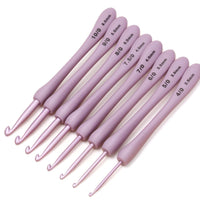Crochet Hook Set with Yarn for DIY Knitting Projects