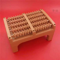 Foot Massager Roller for Acupressure and Relaxation, Wooden Foot Massage Tool