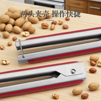 Stainless Steel Peanut Sheller Tool for Nuts and Seeds
