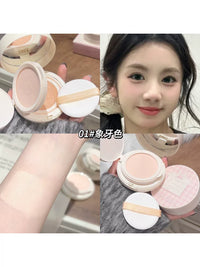 Air Cushion Powder & Creamy Skin Foundation, Long-Lasting, Oil Control, Waterproof Concealer for Female Students