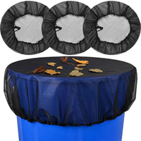 Outdoor Rain Barrel Filter Screen Cover for Water Tanks, Insect and Leaf Protection Net