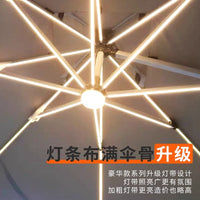 Outdoor Patio Umbrella with UV Protection and Rain Resistance for Beach, Pool, and Garden
