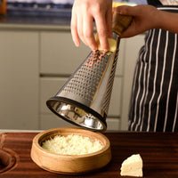 Rotary Cheese Grater and Slicer for Hard Cheeses and Chocolate
