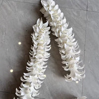 Wedding Decoration Artificial Lily Pearl String Window Display Wedding Background Layout Mall Photo Hanging Ornament