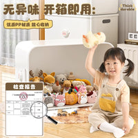 Cartoon Storage Box with Lid for Snacks, Toys, and Sundries