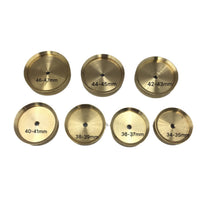 Watch Case Press Dies for Watch Repair Tool Kit, Copper/Aluminum Watch Back Closer Dies
