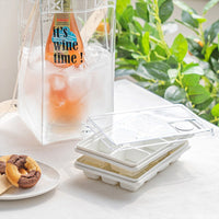Japanese Baby Food Freezer Tray with Easy Release Silicone Ice Cube Mold and Storage Box for Homemade Ice Cubes