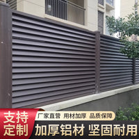 Aluminum Alloy Villa Garden Fence Outdoor Railing