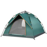 Portable Pop-Up Camping Tent for 3-4 People, Instant Setup Outdoor Shelter