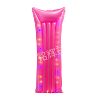 Inflatable Pearlized Pool Float with Optional LED Light