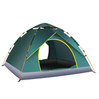 Portable Automatic Pop-Up Camping Tent for Outdoor Picnic and Hiking, Waterproof and Sun-Protected