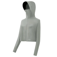 Summer Breathable Ice Silk Mesh Sun Protection Cape Jacket with Wide Brim for UV Protection