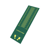Standing Long Jump Test Mat for Students, Thickened Non-Slip Rubber Training Pad for Indoor Sports