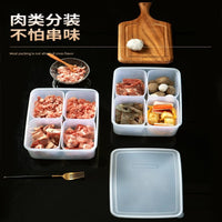 Food Grade Refrigerator Freezer Storage Containers with Lids for Meat and Meal Prep