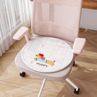 Children's Study Chair Dustproof Breathable Ice Silk Seat Cushion with Non-Slip Bottom