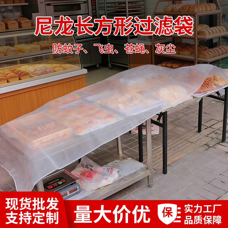 Outdoor Food Cover Net for Picnic and Commercial Use, Thickened Mesh Screen Tent, Anti-Mosquito and Dust-proof