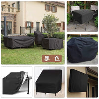 Outdoor Patio Garden Furniture Dust Cover Thickened Oxford Cloth Waterproof Sunscreen Rainproof Sofa Table Chair Cover