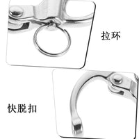 316 Stainless Steel Fixed Spring Snap Shackle Quick Release for Marine and Sailing