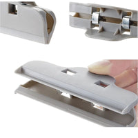 Food Bag Sealing Clips for Snacks and Kitchen Storage, Large Plastic Moisture-Proof Sealers