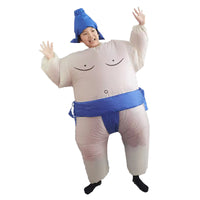Inflatable Sumo Wrestler Costume for Parties and Stage Performances