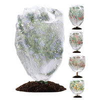 Drawstring Zipper Plant Insect Netting Cover for Garden Greenhouse Orchard Pest Bird Protection