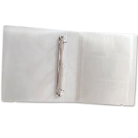Frosted PP A4 Loose-Leaf Binder Album for Stickers, Bookmarks, and Collectibles