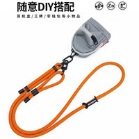 Adjustable 8mm Metal Double Buckle Crossbody Strap for Bags and Cameras