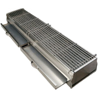 Heavy-Duty Stainless Steel Charcoal BBQ Grill for Commercial Outdoor Use