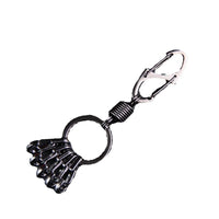 Outdoor Climbing Anti-Loss Keychain with 8-Shaped Buckle and 7-Shaped Hooks