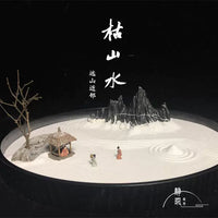 Japanese Zen Garden Sand Tray Micro Landscape Ornament